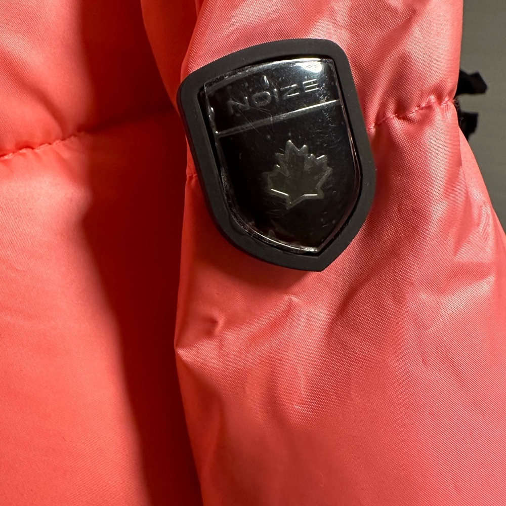 Noize Canada Bianca Pink Puffer Contrast Quilted … - image 4